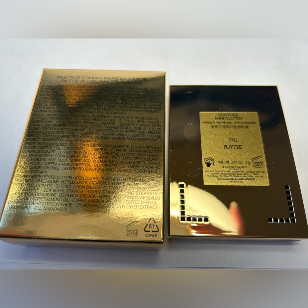 NWT🌷YSL Couture Mini Clutch Eyeshadow Palette in “Over Brun” - Picture 5 of 5